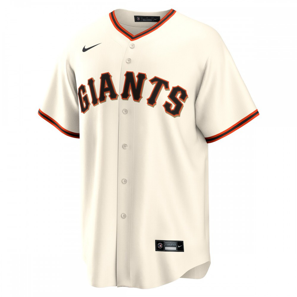 Mike Yastrzemski San Francisco Giants Home Replica Player Jersey - Cream-Pro Kit Vault | Brand New 26/27 Sports Jerseys